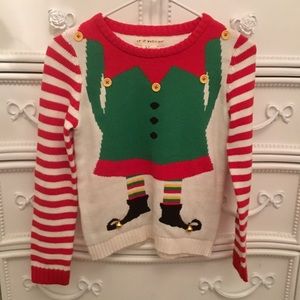 If It Were Me Christmas Elf Sweater